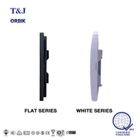 T&J Flat Series Switch And Plate