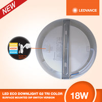LEDVANCE LED ECO DOWNLIGHT G3 TRI-COLOR 18W