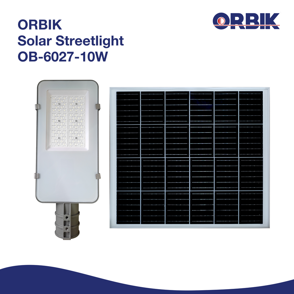 ORBIK SOLAR STREETLIGHT OB-6027-10W