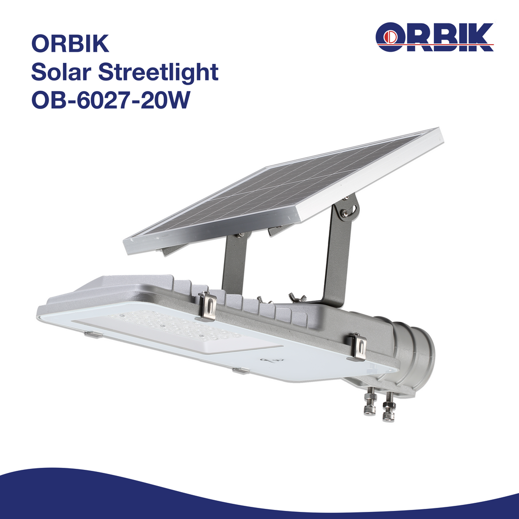 ORBIK SOLAR STREETLIGHT OB-6027-20W – Rockford