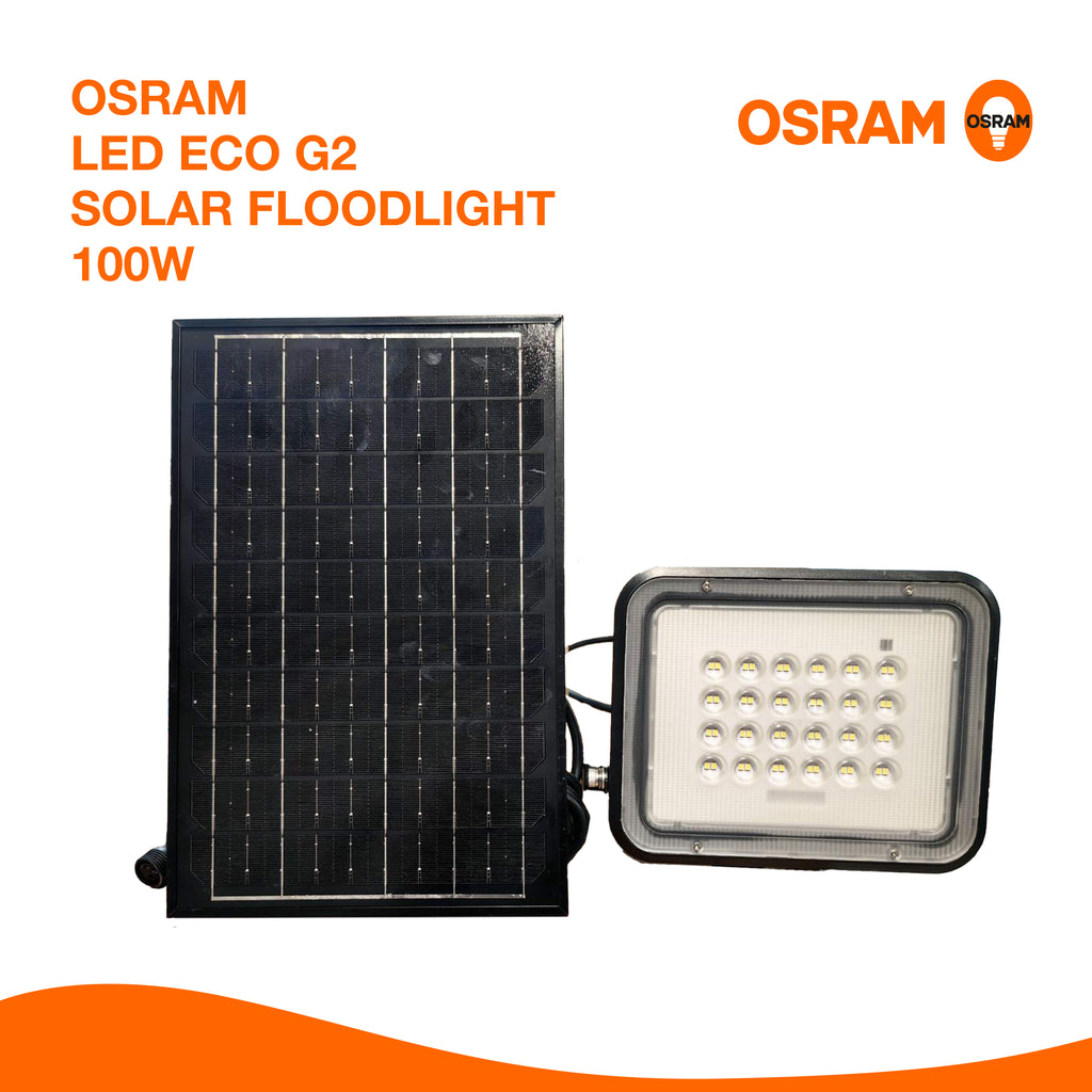 OSRAM LED ECO G2 SOLAR FLOODLIGHT 100W