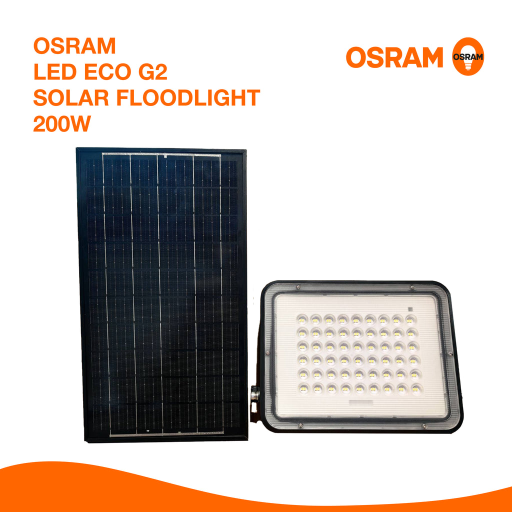 200w Solar Led OSRAM LED ECO G2 SOLAR FLOODLIGHT 200W – Rockford