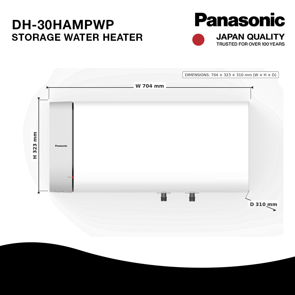 Panasonic Storage Water Heater DH-30HAMPWP