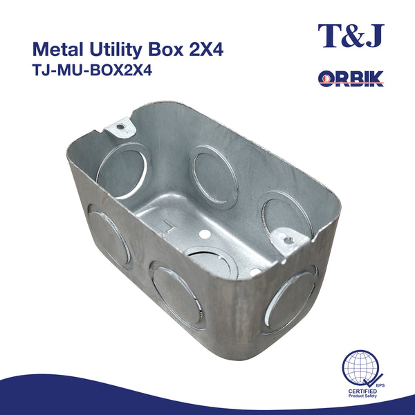 Mu Box T&J ORBIK Metal Utility Box 2x4 | TJ-MU-BOX2x4 – Rockford