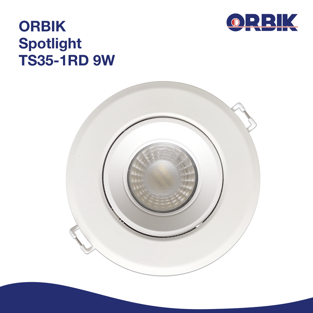 ORBIK SPOTLIGHT TS35-1RD 9W