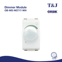 T&J Orbik 630W 230V Dimmer Module (Rotate ON/OFF) | W2717