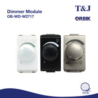 T&J Orbik 630W 230V Dimmer Module (Rotate ON/OFF) | W2717