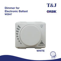T&J Orbik 1-10V 1 Gang  DC Output Dimmer  Module (Push ON/OFF) | W2847