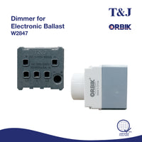 T&J Orbik 1-10V 1 Gang  DC Output Dimmer  Module (Push ON/OFF) | W2847