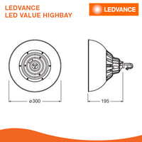 LEDVANCE LED Performance High Bay 80W