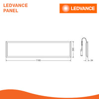 LEDVANCE LED VALUE PANEL 36W | PL312