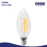 ORBIK LED FILAMENT BULB C35 4.5W