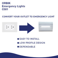 ORBIK EMERGENCY LIGHT | C501
