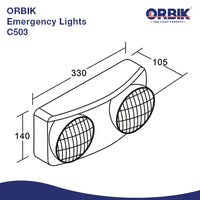 ORBIK EMERGENCY LIGHT | C503