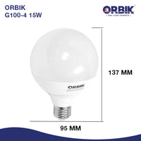 ORBIK GLOBE LED BULB 15W