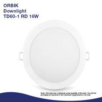 ORBIK LED DOWNLIGHT 16W | TD60-1 RD