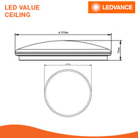 LEDVANCE LED ECO CEILING LIGHT 30W
