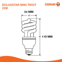 OSRAM Duluxstar Mini Twist 23W