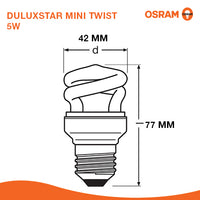 OSRAM Duluxstar Mini Twist 5W
