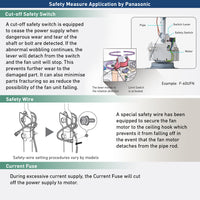 PANASONIC CEILING FAN F-60UFN