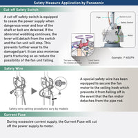 PANASONIC CEILING FAN F-60XDN