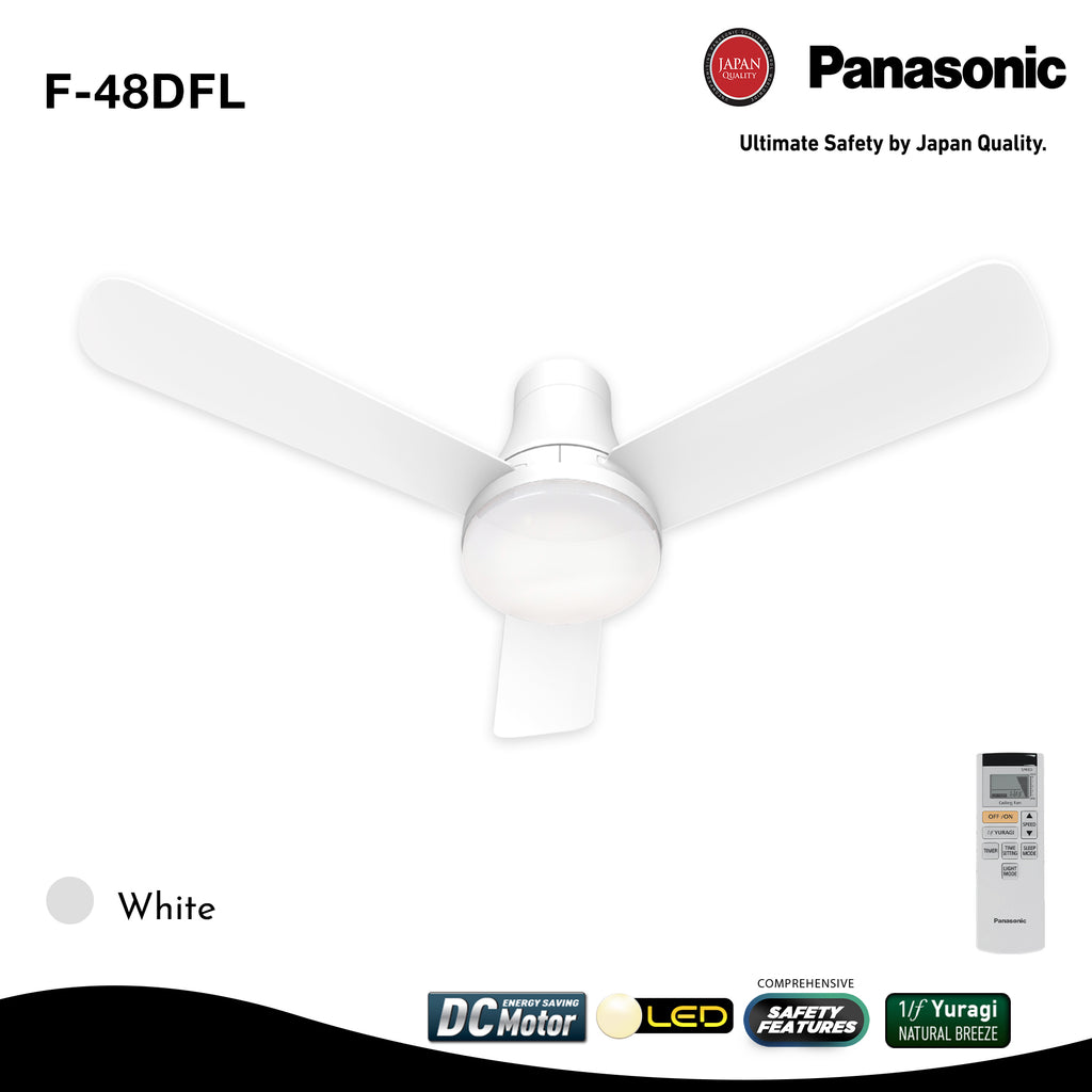 PANASONIC CEILING FAN F-48DFL – Rockford