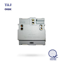 T&J Orbik 15A 250V 2-Pin + Earth  Socket White | W8315V