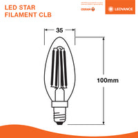 OSRAM LED STAR FILAMENT CLB40 4W